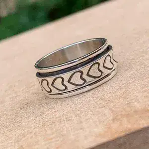 Silver Heart Ring for Women