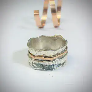 Winding Handmade Silver Ring
